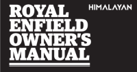 Royal Enfield Himalayan 410 Owners  Manual